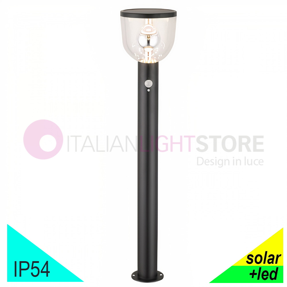 LMS-082 Lampada solare da giardino con pannello solare incorporato