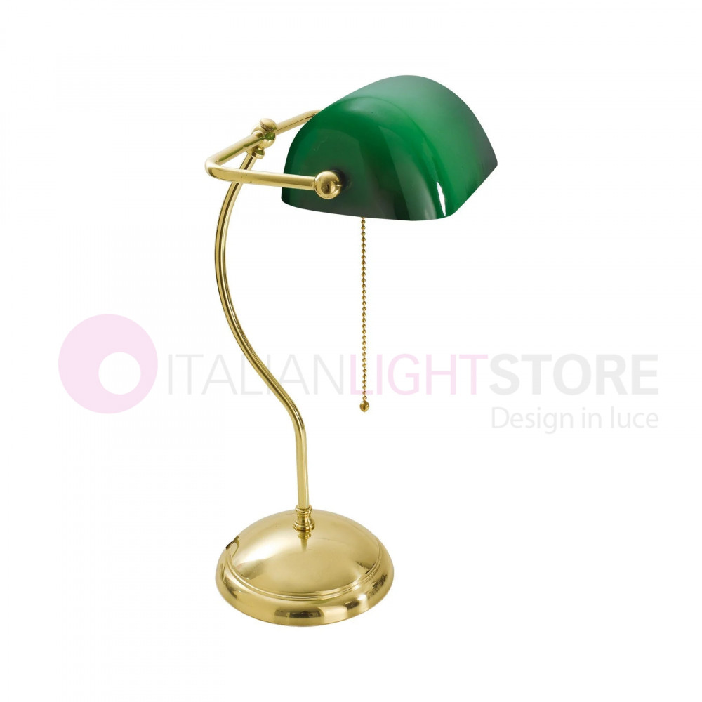 Lampe banquier Lamp Vert Lampe Vintage Lampe Bureau Lampe banquier