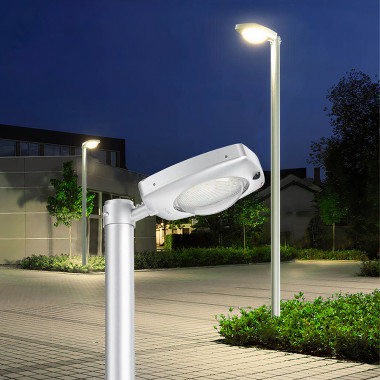 Lampada LED Solare da Esterno con Sensore di Movimento 70+700 lumen -  TECHLY NP - I-LAMP-SLE21