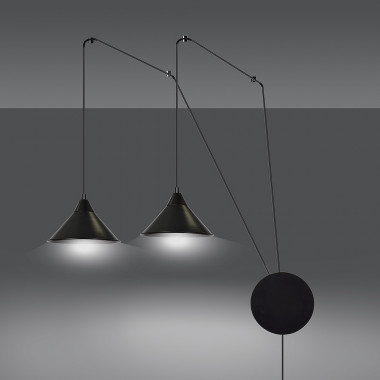 ABRAMO 2-Light Pendant Lamp...