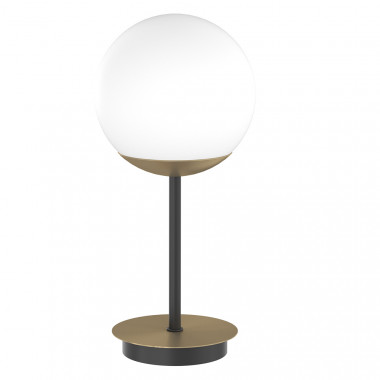 CLEAR Table Lamp with White...
