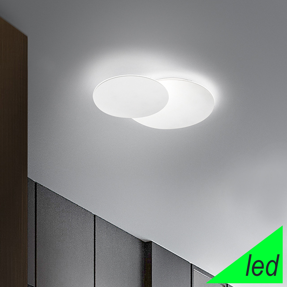 Moderna Perenz Illumina Lámpara de Techo DRUM 8232B LC BLANCO