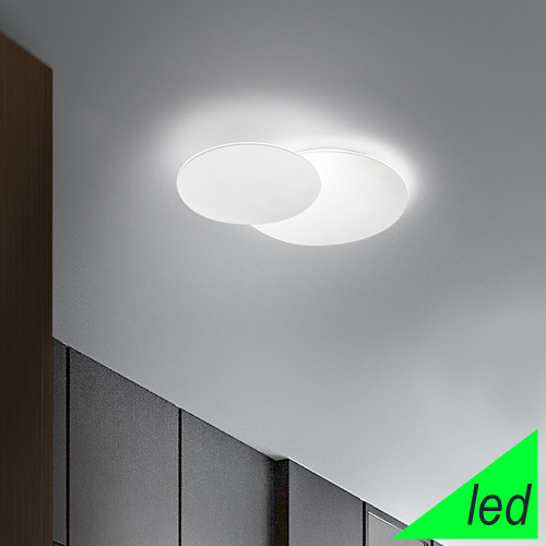 Moderna Perenz Illumina Deckenleuchte DRUM 8232B LC WEISS