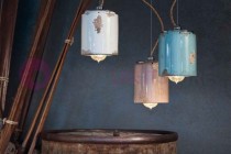 Lampade cilindro vintage rétro