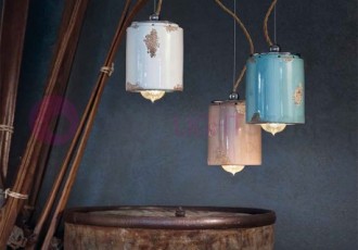 Lampade cilindro vintage rétro