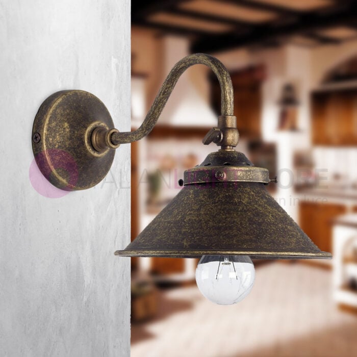 Applique murale en métal doré et deux globes en verre rose VERANA | Maisons du Monde