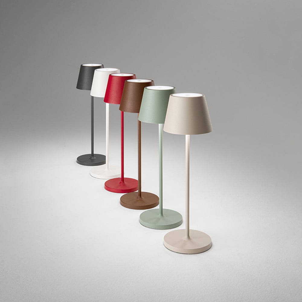 Dalber Lampada Da Tavolo E-14 Luna Verde – Fluorescente – 14x14x29 Cm