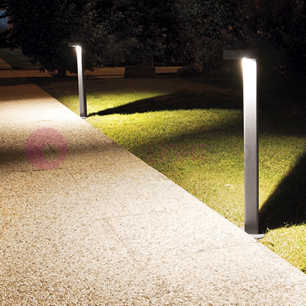 Qazqa Bridge Lampada A Led Da Esterno – Faretto Moderno In Acciaio, IP65, 20W - 5